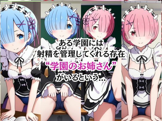 射精のお世話をしてくれる、学園のお姉さんの話【レ○&ラ○編】|リラックスタイム サンプル画像 3