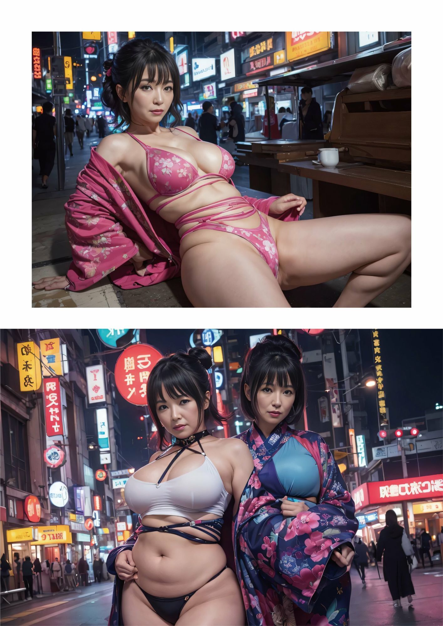 サイバーパンク熟女|トリトスタジオ サンプル画像 7