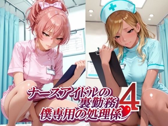 ナースアイドルの裏勤務 僕専用の処理係4 （和〇愛依 城〇崎美嘉 花〇佑芽 大〇唯編）｜紫陽花