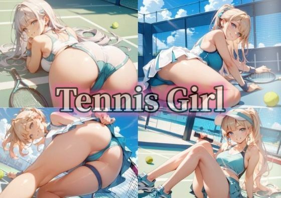 【豪華500枚セット】Tennis Girl|Minerva