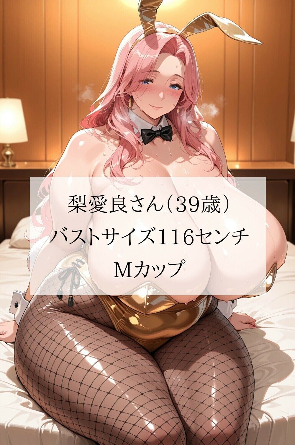 【アニメ】超乳人妻バニー濃厚フェラチオ倶楽部〜豊満おっぱいをタプタプ揺らし肉厚巨尻をふりふりしながらねっとりしゃぶる熟女ウサギ嬢〜｜熟めろん サンプル画像 5
