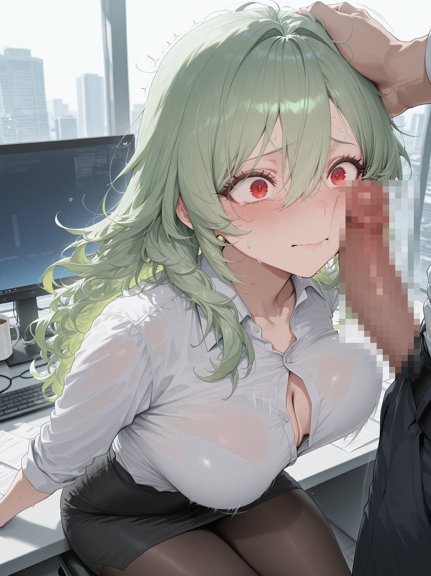 OLさんが都合よく性欲処理に使われてしまう話3｜聖水おしっこLOVERS サンプル画像 4