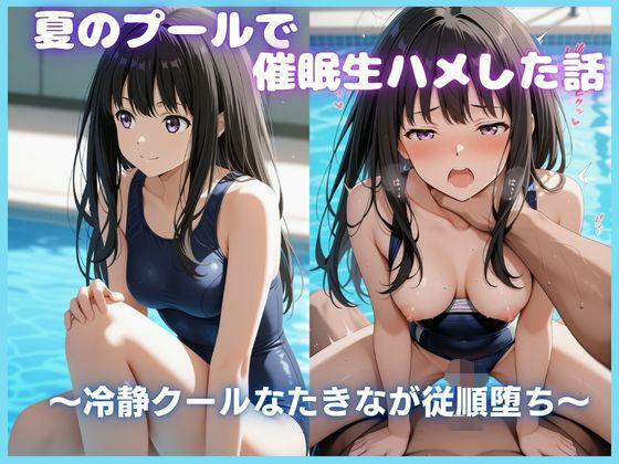 夏のプールで催●生ハメした話 〜冷静クールなたきなが従順堕ち〜 リコリス・リ〇イル｜カスタード先生