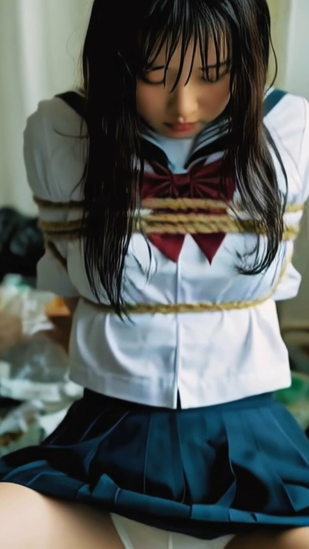 舌フェチ13 AI 制服縛り｜エロクロス サンプル画像 10