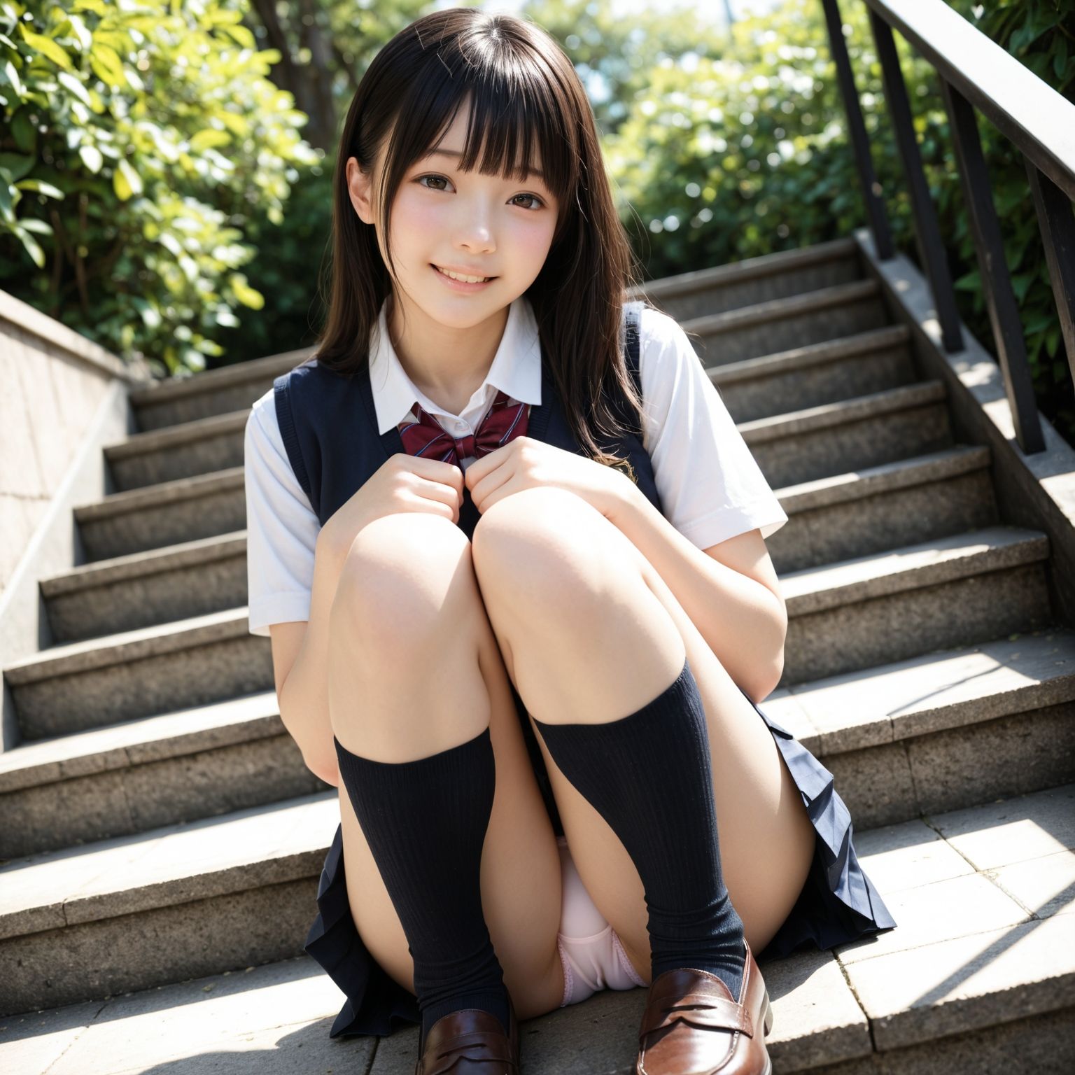 制服パンチラ part-2｜hiro-pin サンプル画像 4
