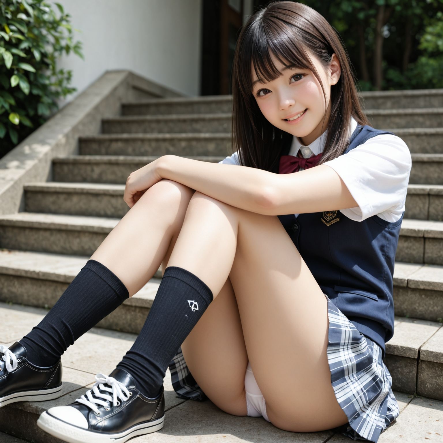 制服パンチラ part-2｜hiro-pin サンプル画像 6