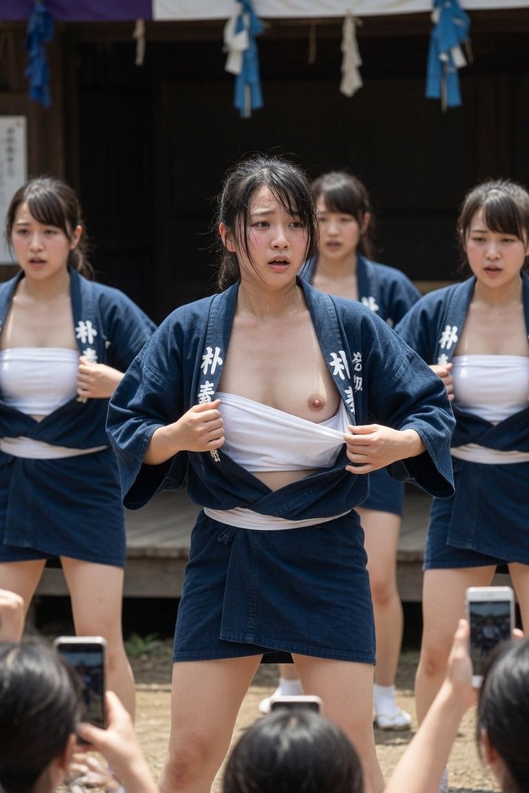 ダンス中におっぱいポロリ ハプニング画像集｜nana studio サンプル画像 4