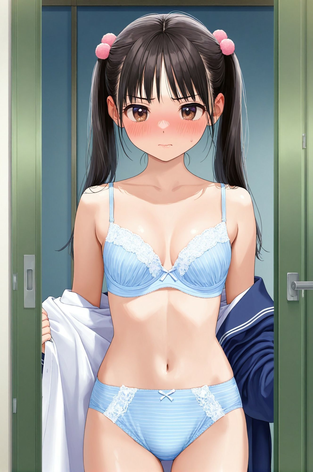 潜入女子更衣室  JK生着替え中 Vol.5｜あみゅみゅ サンプル画像 5