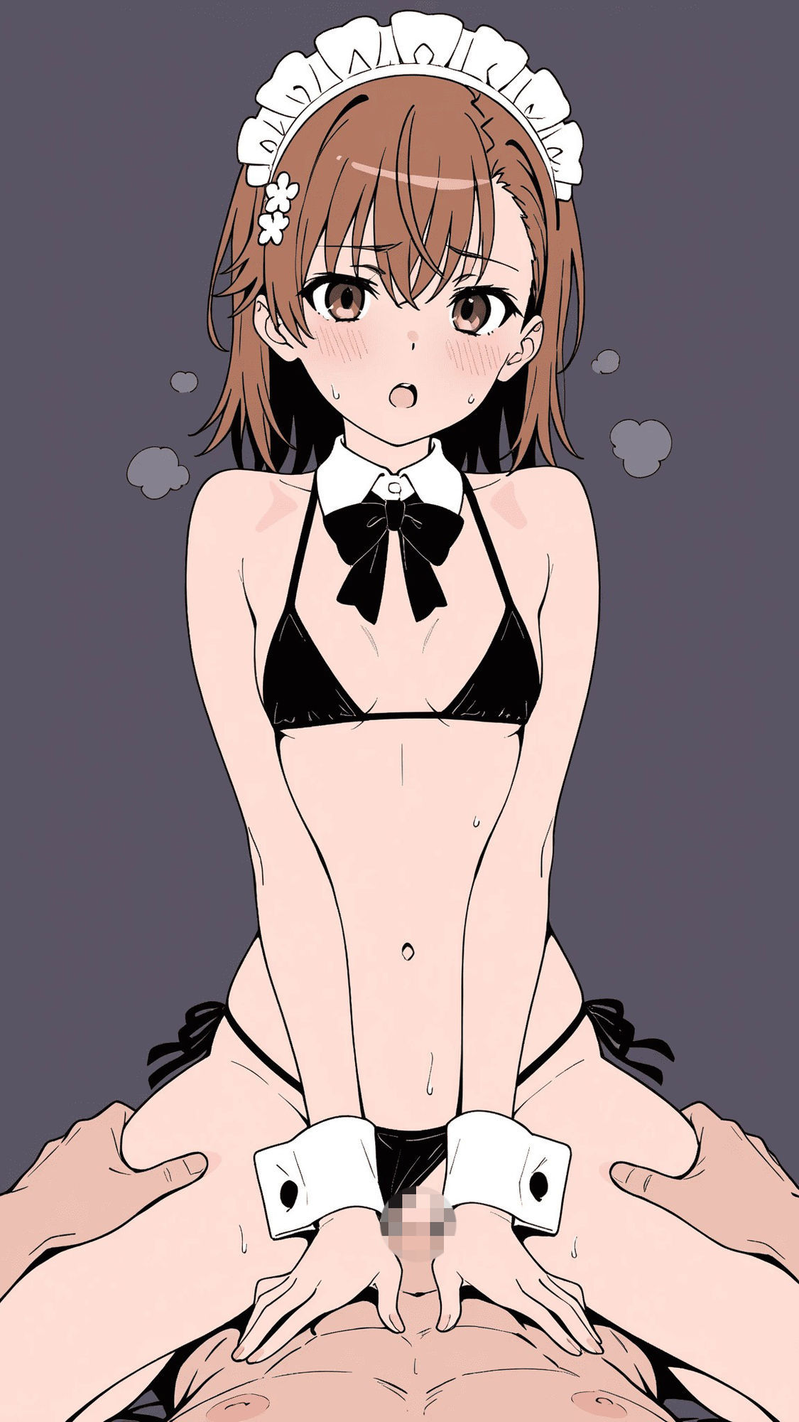 半ズボンのお姉ちゃん■メイド・サンタ服|清純少女 サンプル画像 5