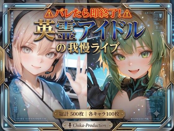 バレたら即終了、英霊アイドルの我慢ライブ 〜魔法のオナホで挿入されたまま歌唱〜（連続中出し・ボテ腹）｜Chika-Production