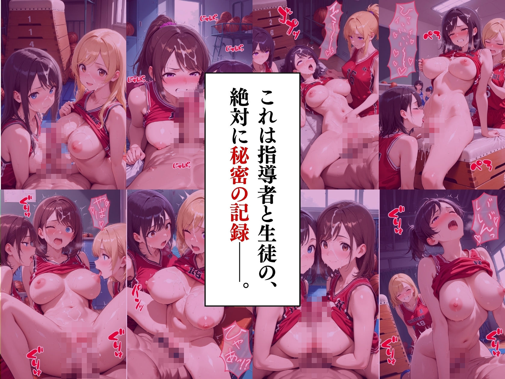 女子校生性調教 顧問に堕ちるバスケ部員|チチモリ堂 サンプル画像 9