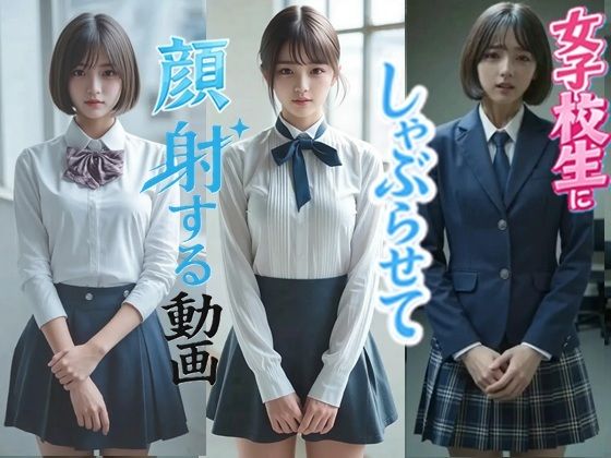 実写系！女子校生にしゃぶらせて顔射する動画｜浜辺  竜