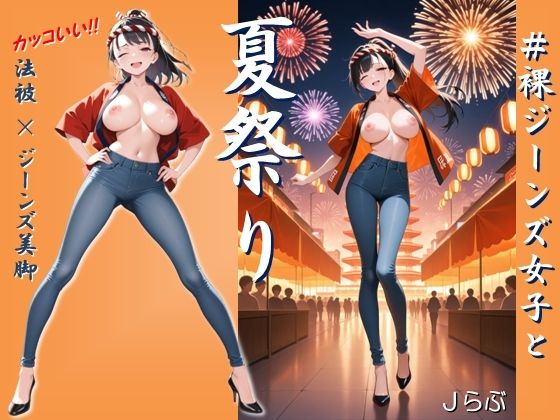 ★SEX有★【裸ジーンズ女子14】裸ジーンズ女子と夏祭り｜Jらぶ