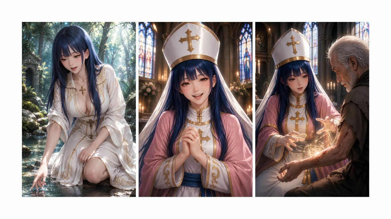 Eternal Heroines Vol.2 ―僧侶セリシア―｜KOC サンプル画像 2