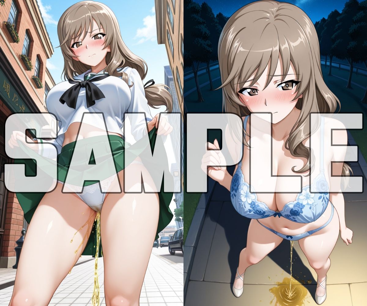 おしっこお漏らしチャレンジ【お母さんキャラ編】｜牡丹桜 サンプル画像 3