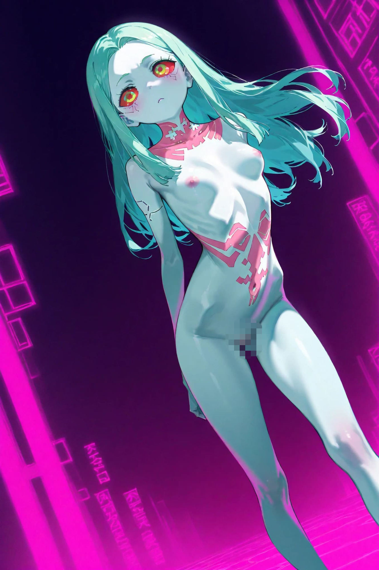 Cyberpunk: Rebecca - Neon Desire｜誘惑のささやき サンプル画像 2