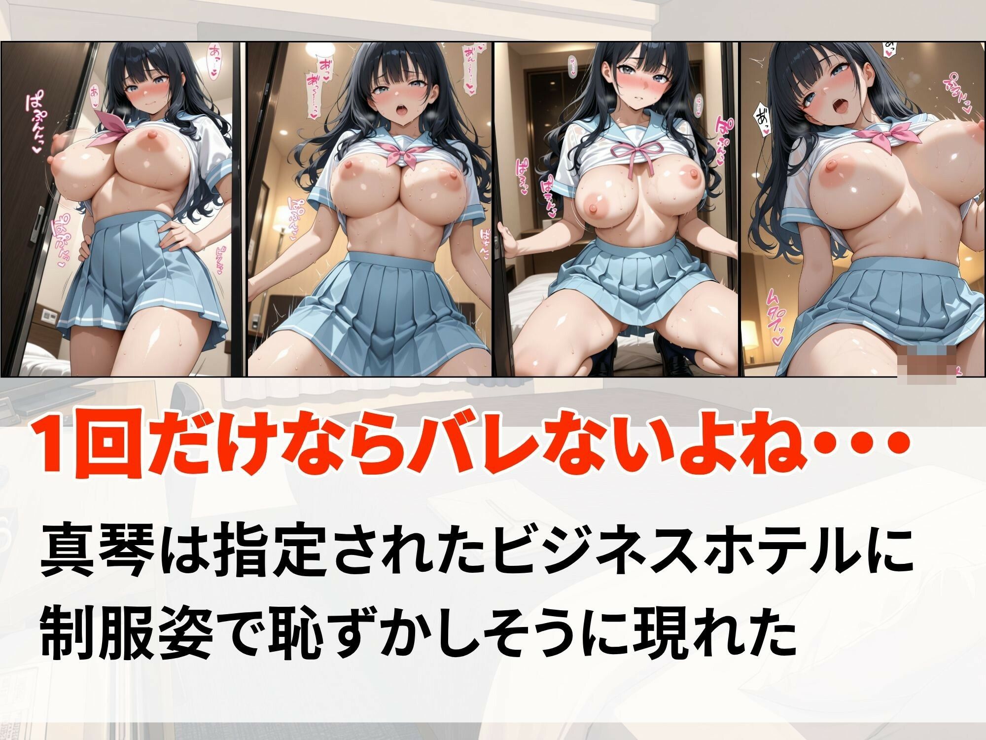 生意気優等生JKが初めてのP活で亀甲縛りにされ連続絶頂快楽堕ちした話  vol.1 七瀬真琴｜練乳まんごろう サンプル画像 2