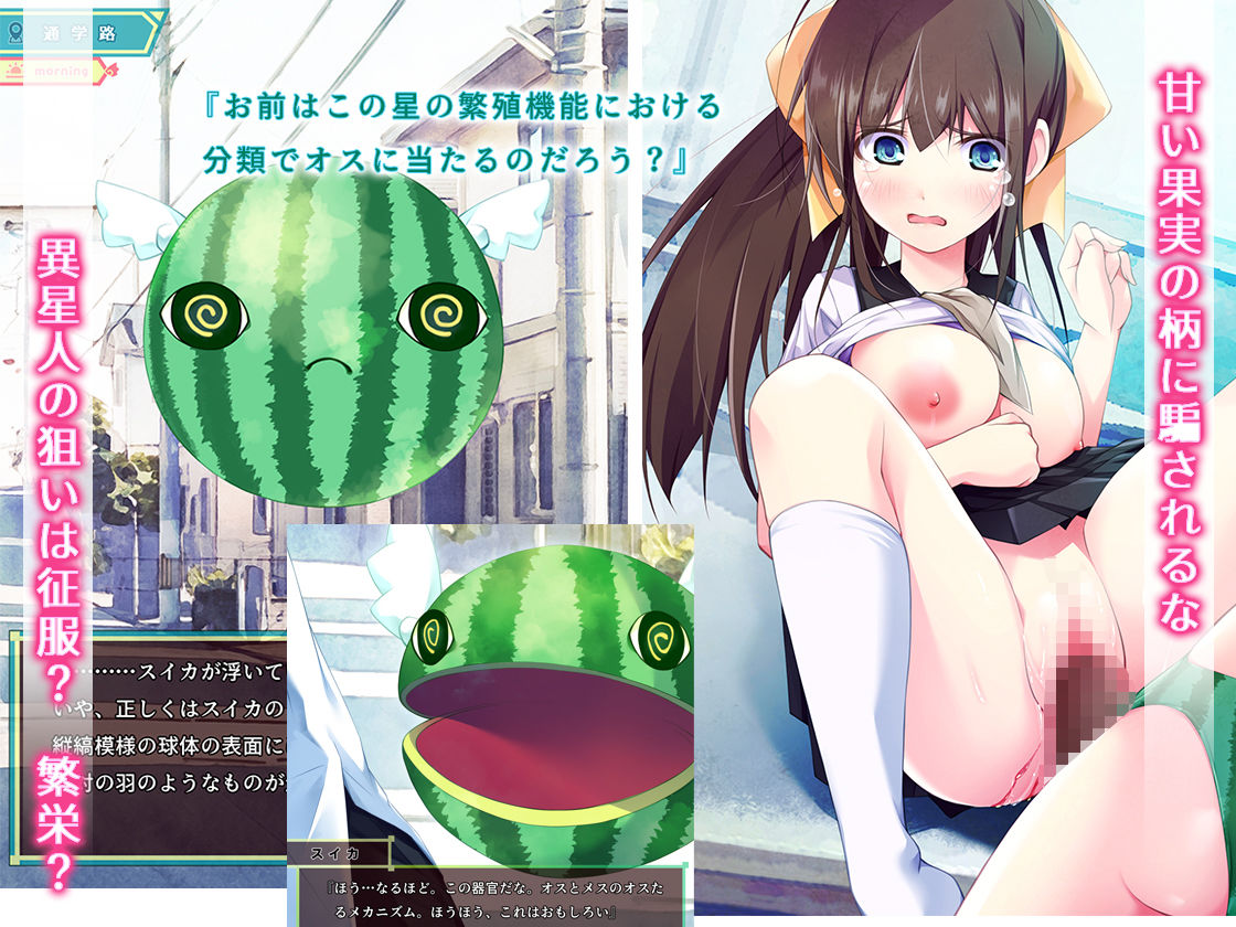 スイカパンティの侵略者｜どろんこビーツ サンプル画像 2