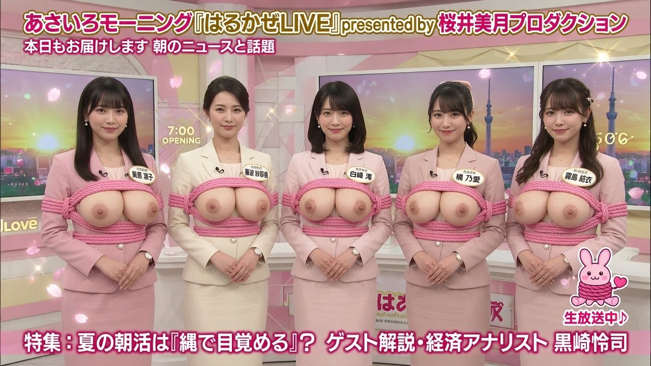 アヘ顔パンデミック_女子アナ編|Cacao90% サンプル画像 10