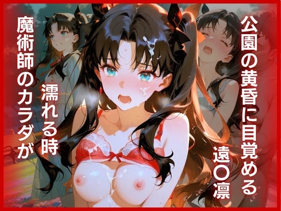 魔術師のカラダが濡れる時:公園の黄昏に目覚める遠〇凛｜黒いいりごま