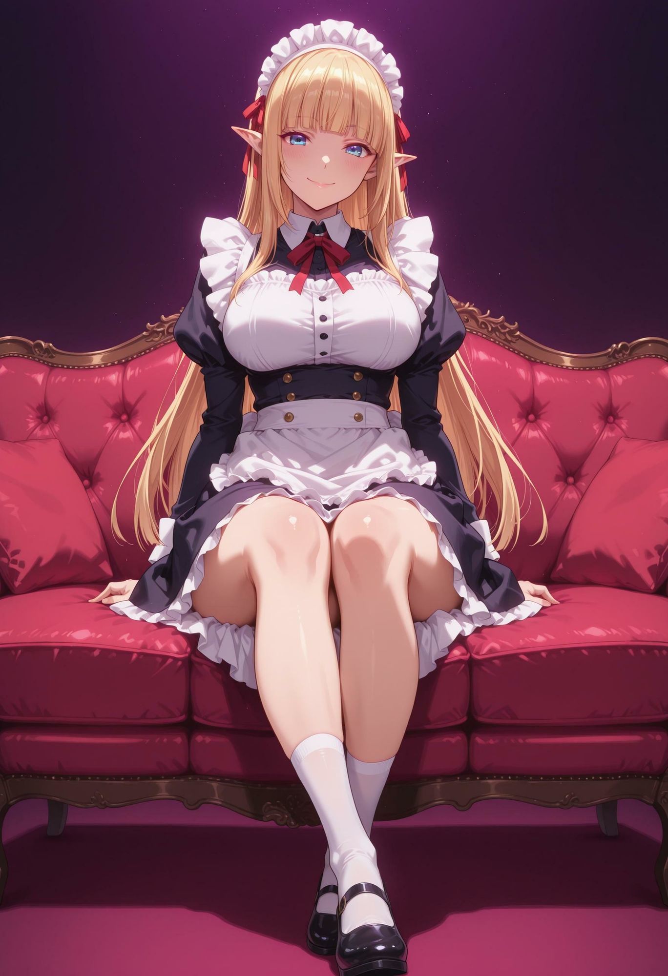 エルフのメイドさんの誘惑8｜えるふーさん サンプル画像 2