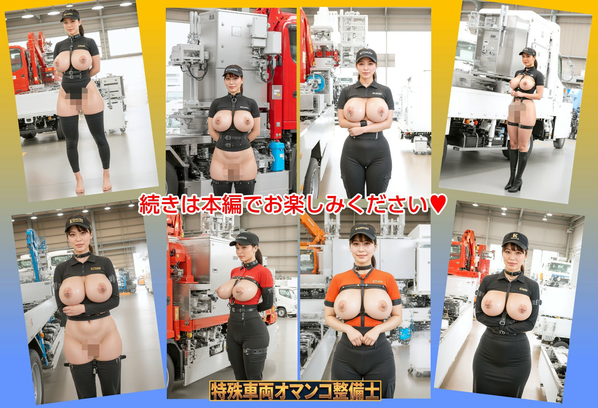 特殊車両オマンコ整備士|Tacoske サンプル画像 10