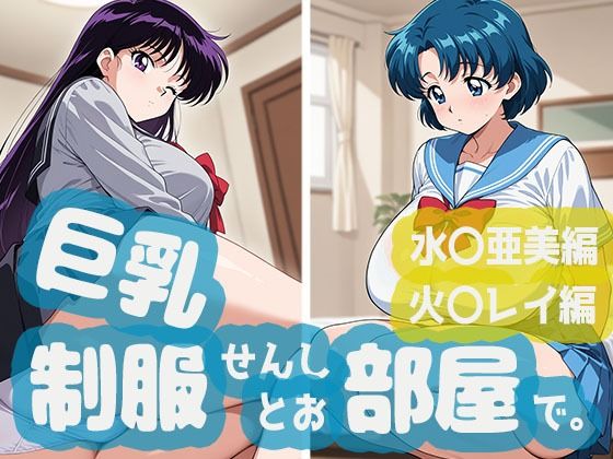 巨乳制服せんしとお部屋で。水○亜美編・火○レイ編｜minaraizm