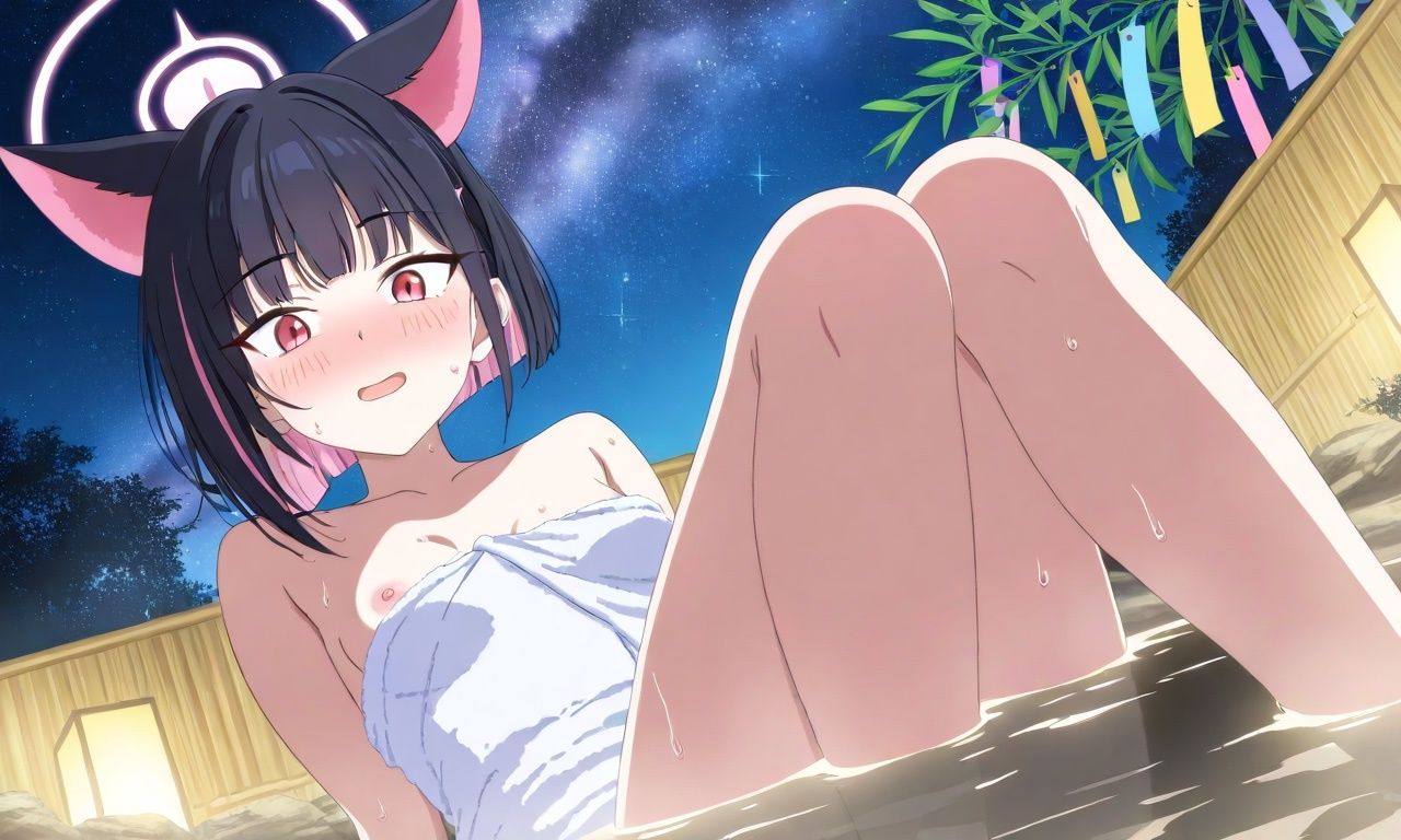 七夕は温泉日和！〜先生、一緒に入りませんか？〜｜yamino games サンプル画像 7