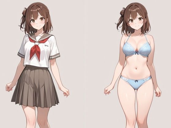 セーラー服のあの子は、下着姿が一番かわいい。｜妄想の彼方
