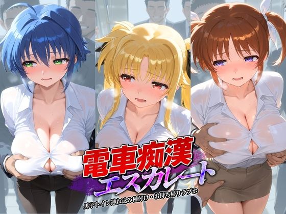 電車痴●エスカレート 魔〇少女リリカルなのは｜牝堕ち工房