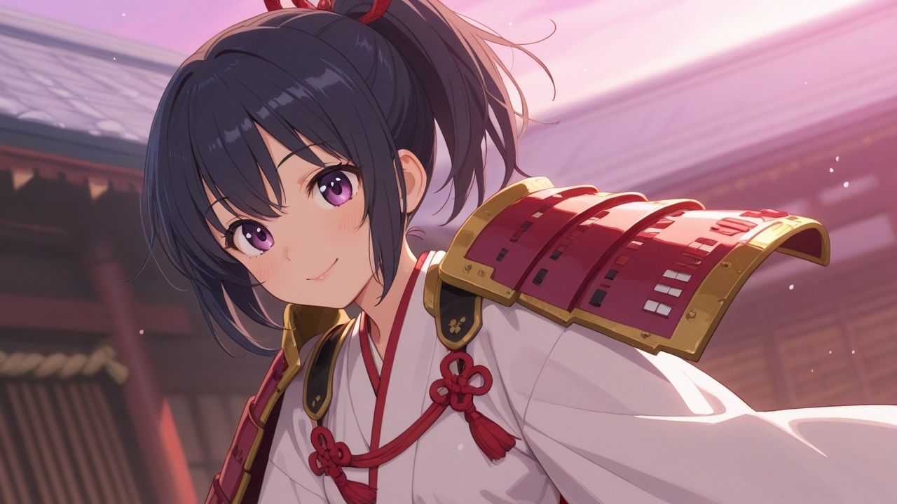 ［一般］ 戦巫女の女の娘｜妖精のキャンパス サンプル画像 5