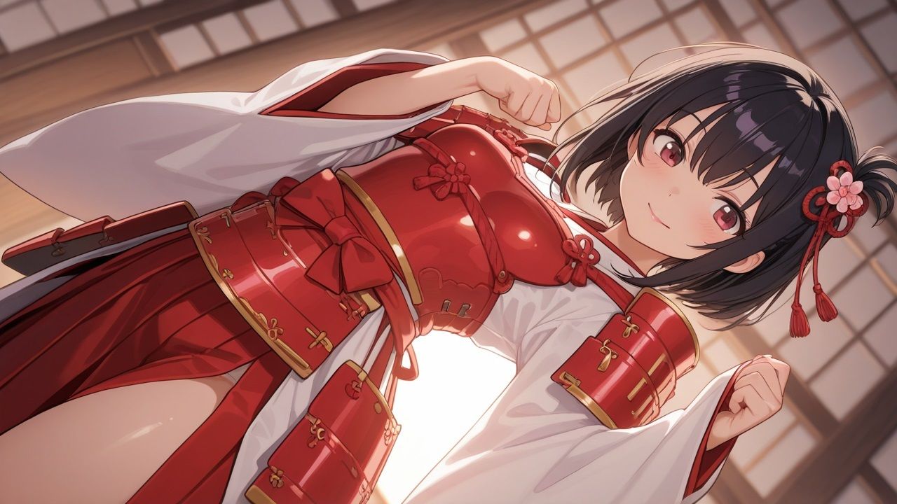 ［一般］ 戦巫女の女の娘｜妖精のキャンパス サンプル画像 6