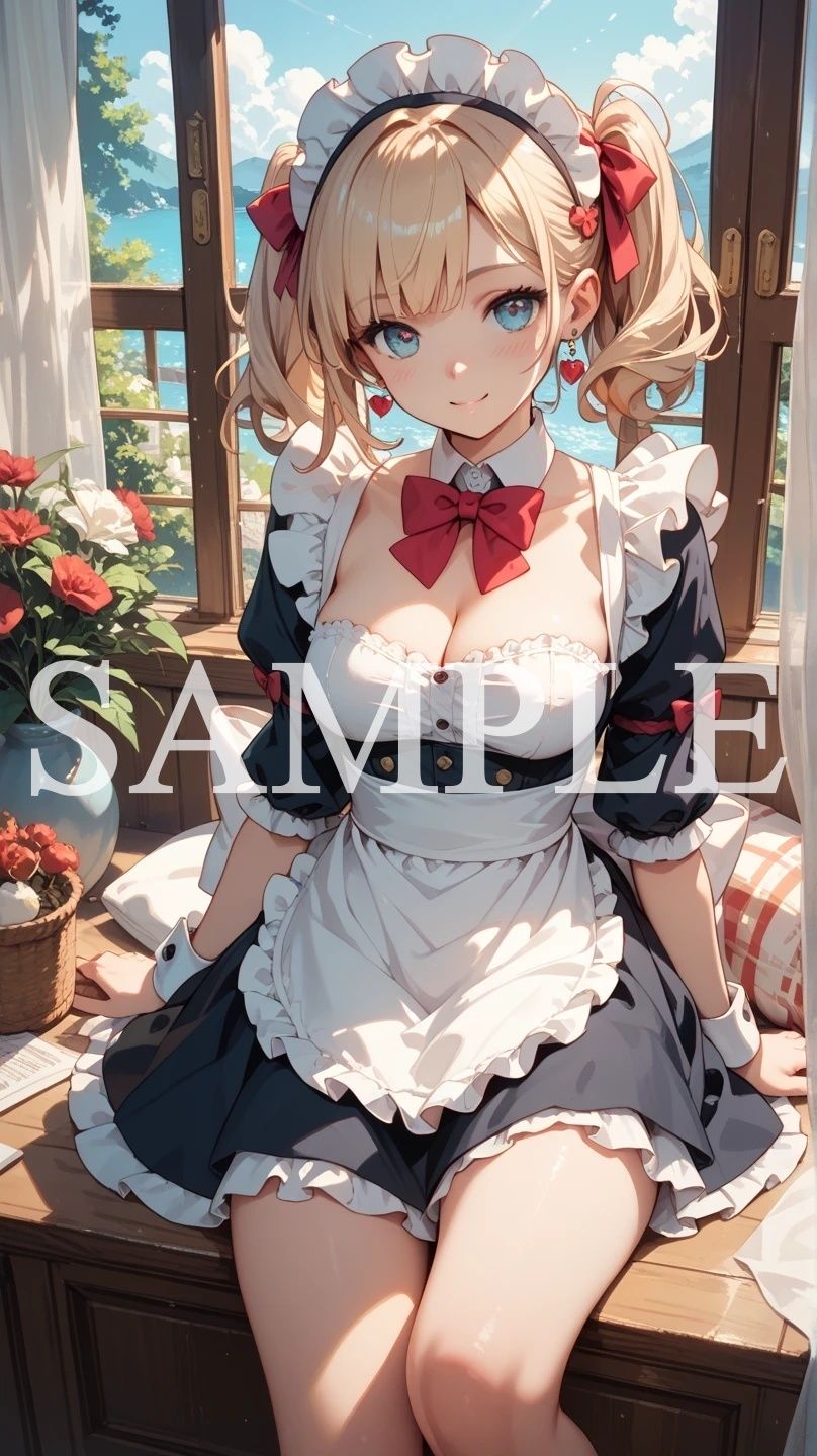 【豪華500枚セット】Luxury Maid|Elegant AI Girls サンプル画像 8