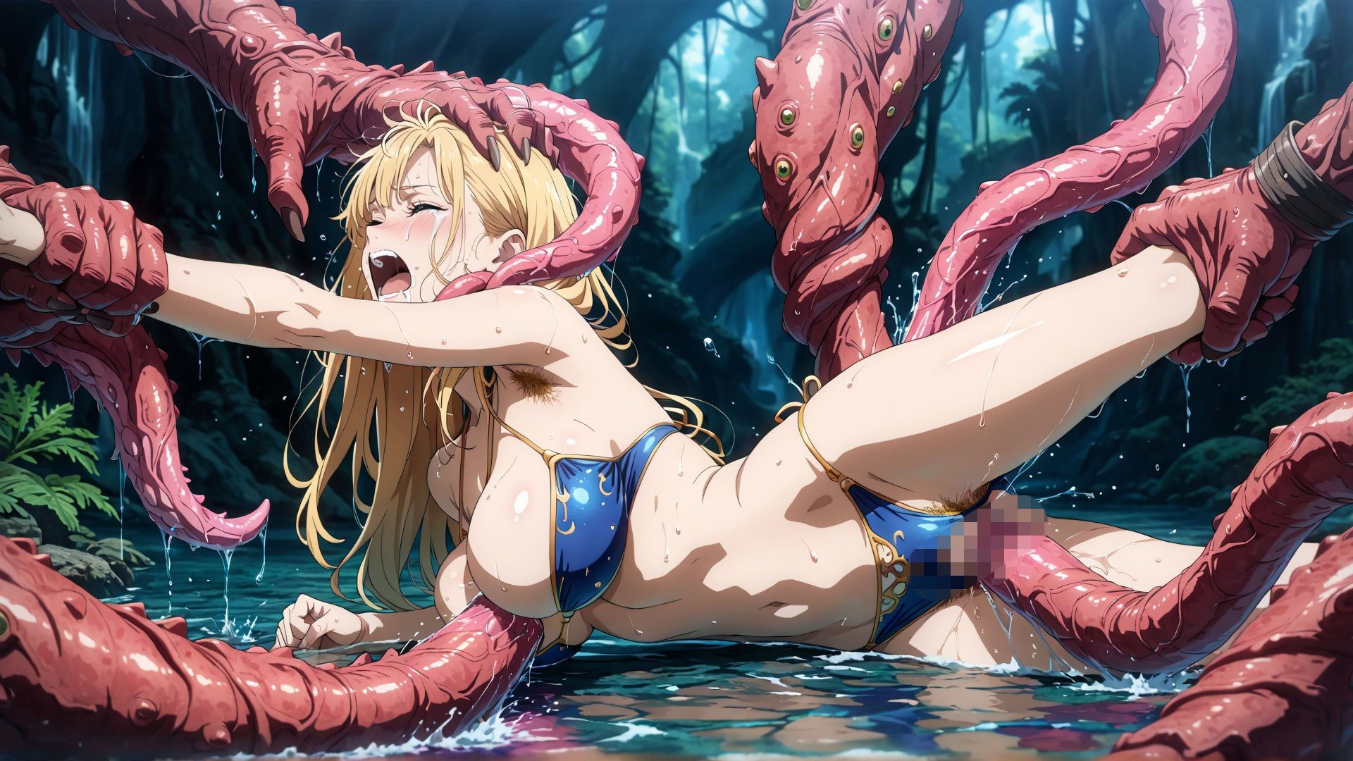 海のいきもの腋毛集|わきあい サンプル画像 2
