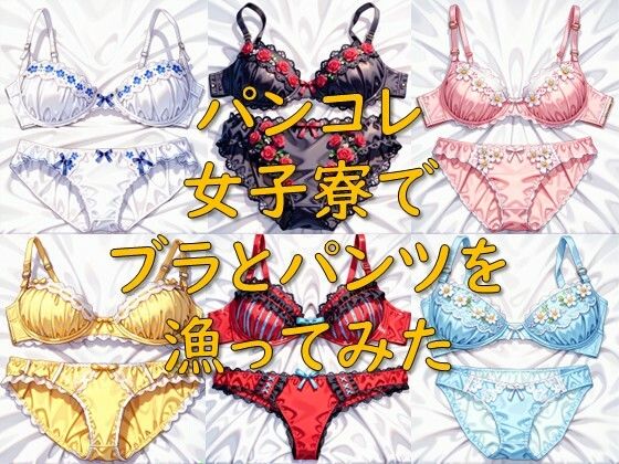 パンコレ_女子寮でブラとパンツを漁ってみた｜AI幻想庭園