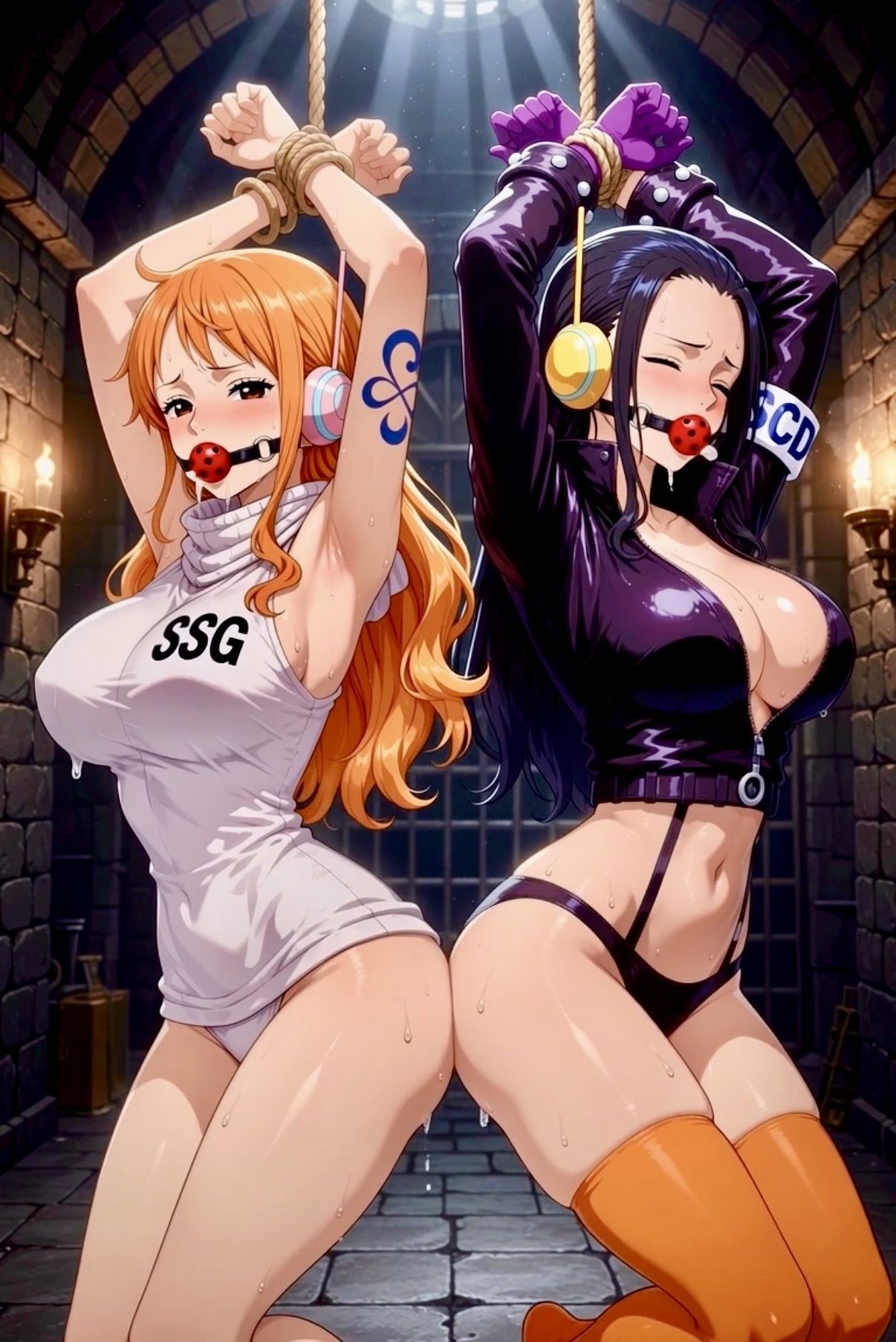 海賊娘緊縛｜Pixel Momona サンプル画像 5