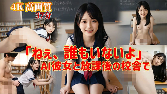「ねぇ、誰もいないよ」AI彼女と放課後の校舎で｜AIT