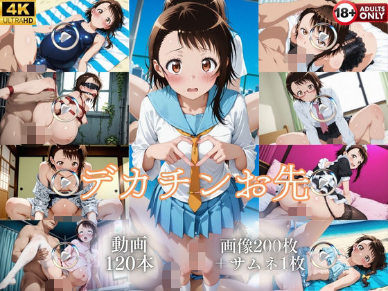 デカチンお先【120本＋201枚】｜ではーと