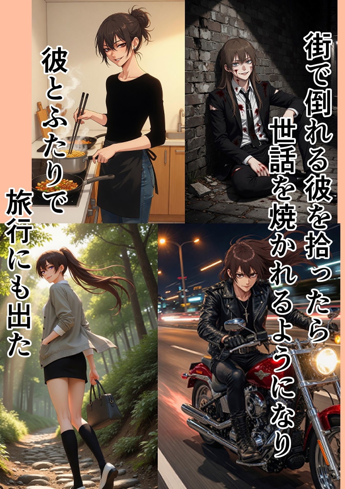 嫁な不良少年の記録|散々な午後 サンプル画像 2