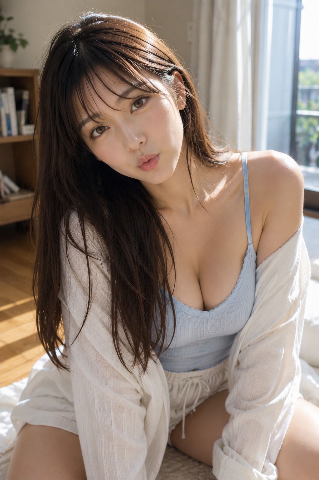 グラビア写真集 First Summer｜AIグラビア美女集 サンプル画像 2