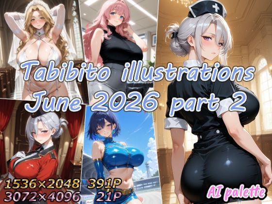 Tabibito illustrations June 2026 part2｜AIPalette