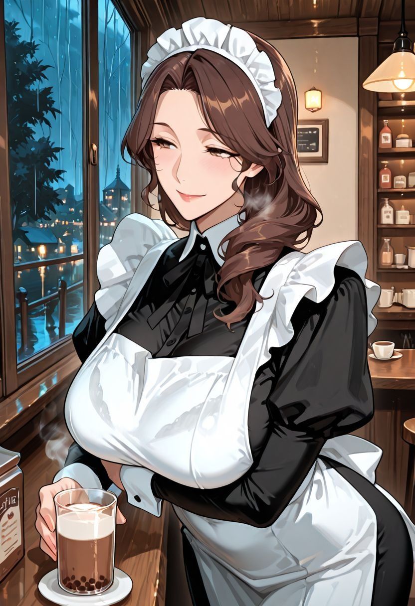 夜雨メイド喫茶の閉店後 - Velvet Rain Afterhours|DHfactory サンプル画像 2
