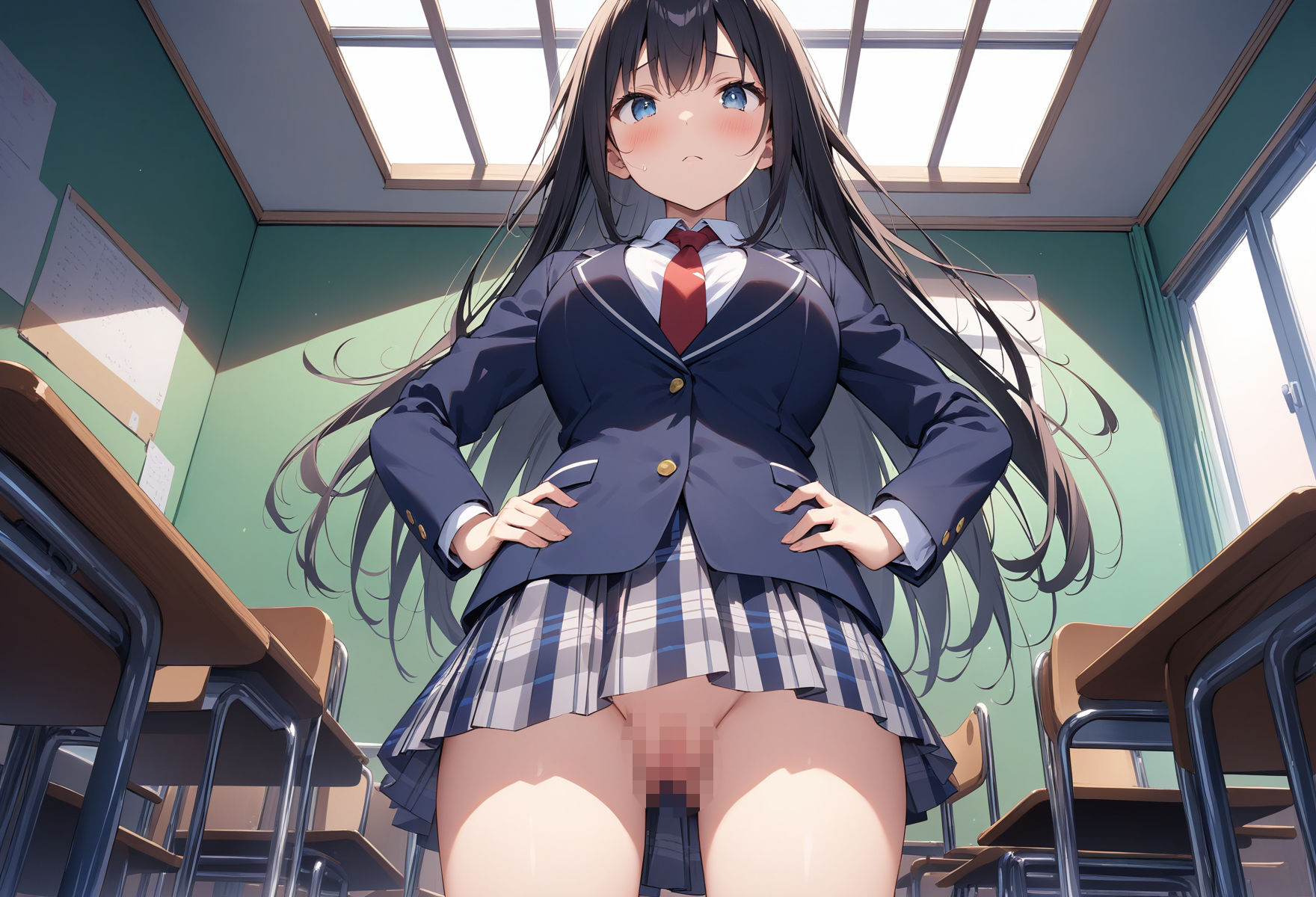 幼馴染JKのエロ配信を目撃したので性交渉してみた｜巨乳JK専門学校 サンプル画像 3