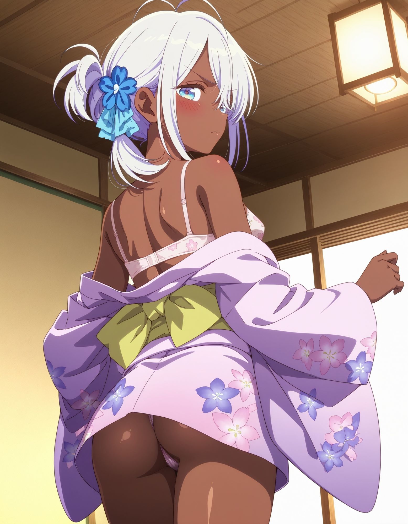 浴衣でパンチラ|D.P.H. サンプル画像 6
