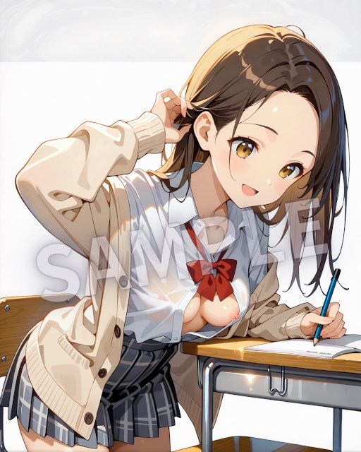 勉強、教えてあげる?|カレン/Karen サンプル画像 6