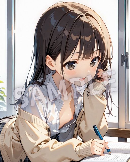 勉強、教えてあげる?|カレン/Karen サンプル画像 8