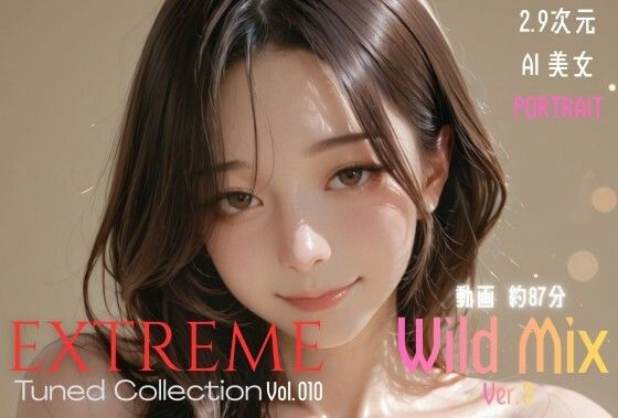 2.9次元AI美女 PORTRAIT EXTREME Tuned Collection VOL.010 Wild Mix Ver.3 AI SEX 動画集｜KEI diffusion