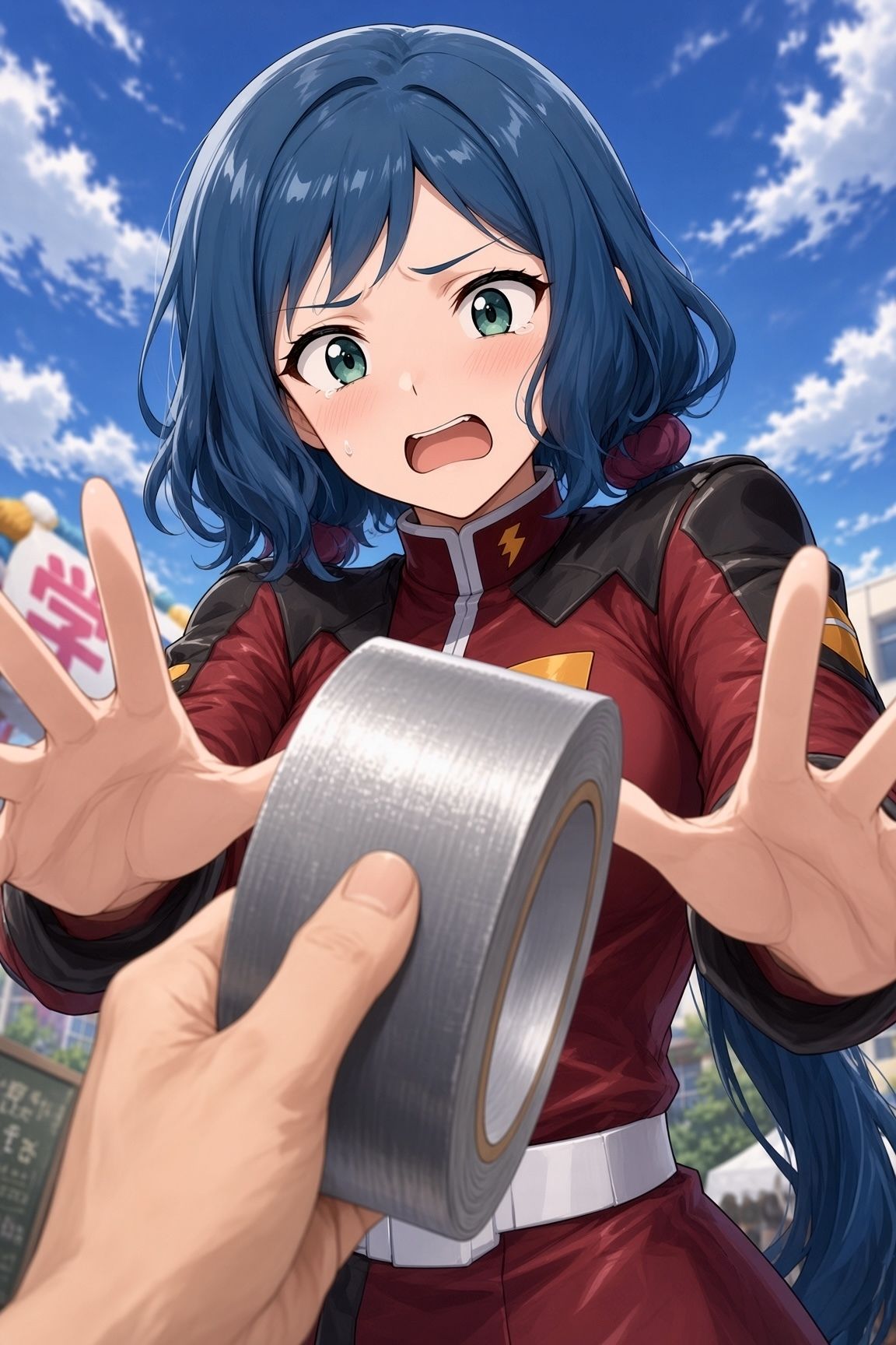 ママのコスプレ緊縛｜Pixel Momona サンプル画像 2