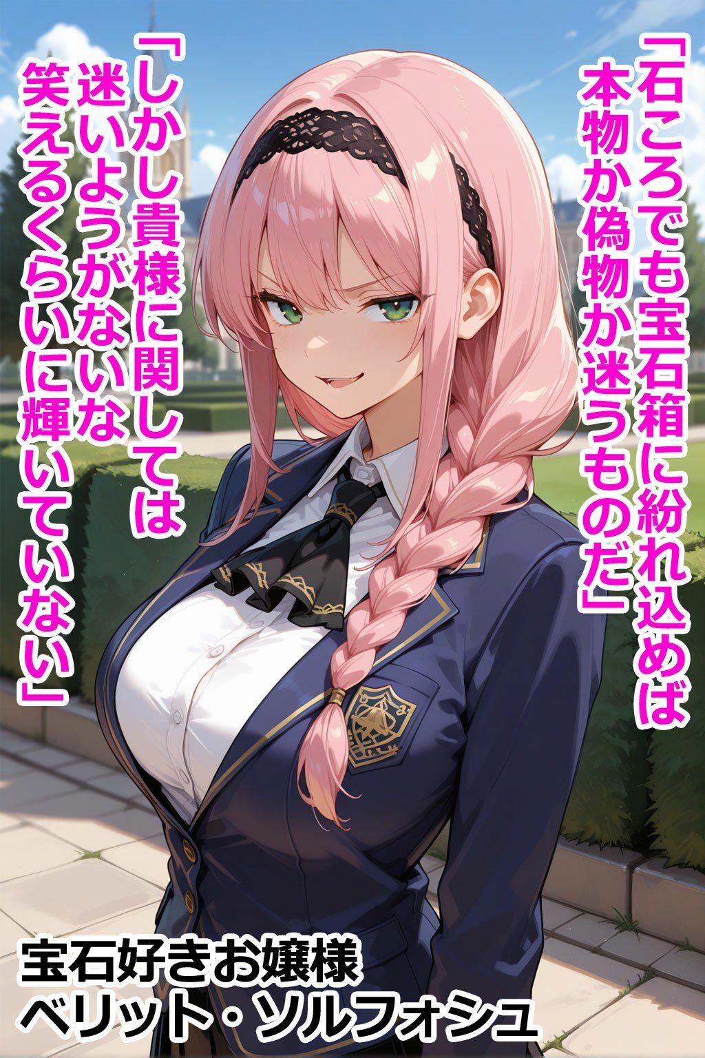 巨乳お嬢様編2 即堕ち3コマ｜今日はもう寝る サンプル画像 3