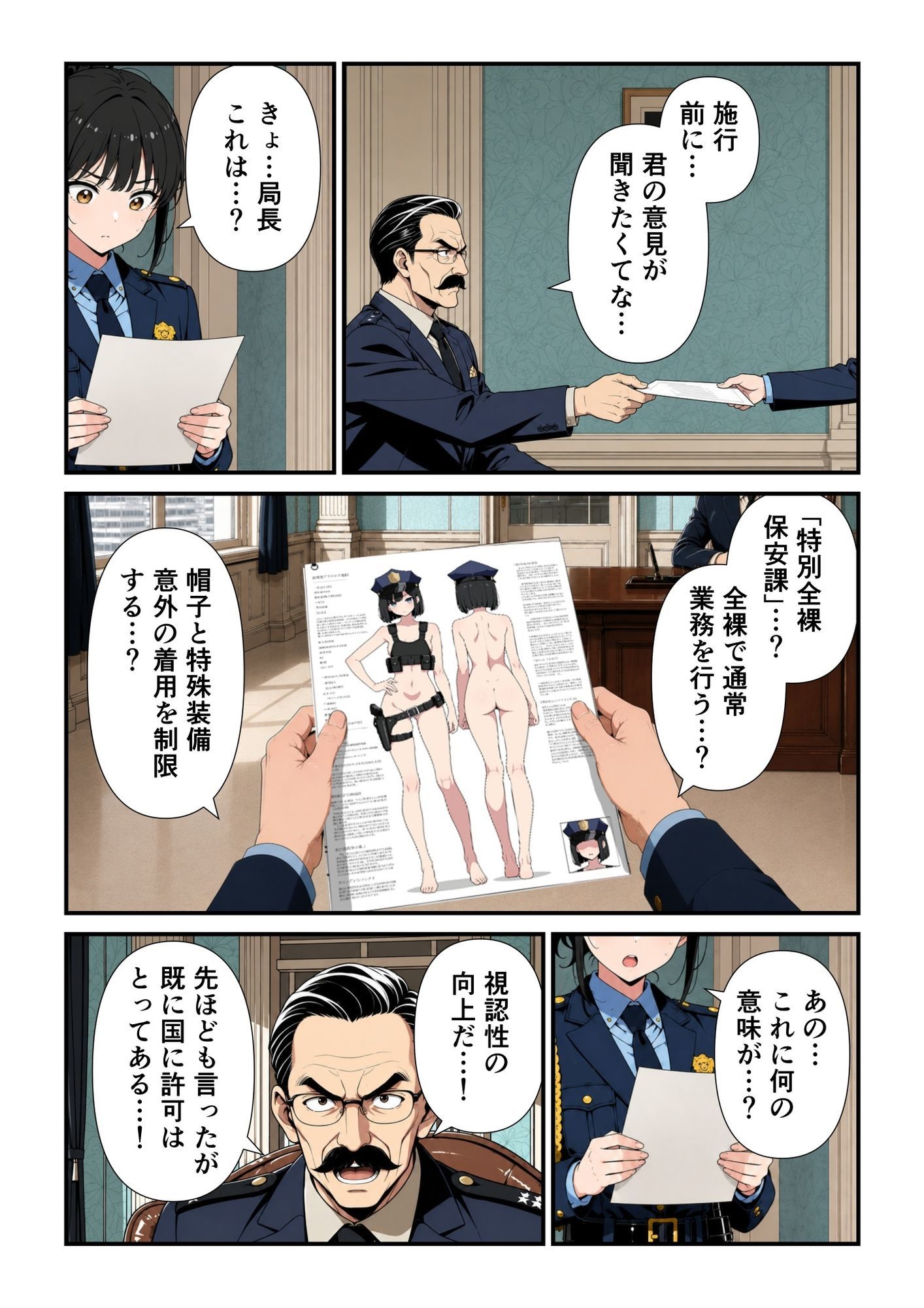 特別全裸保安課｜此処から サンプル画像 5